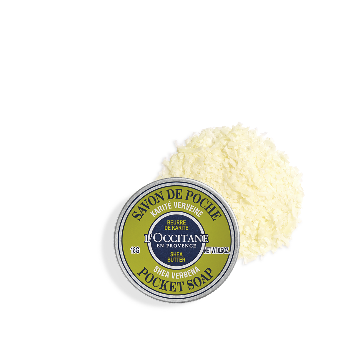 Pocket Soap Shea Verbena 18Gr