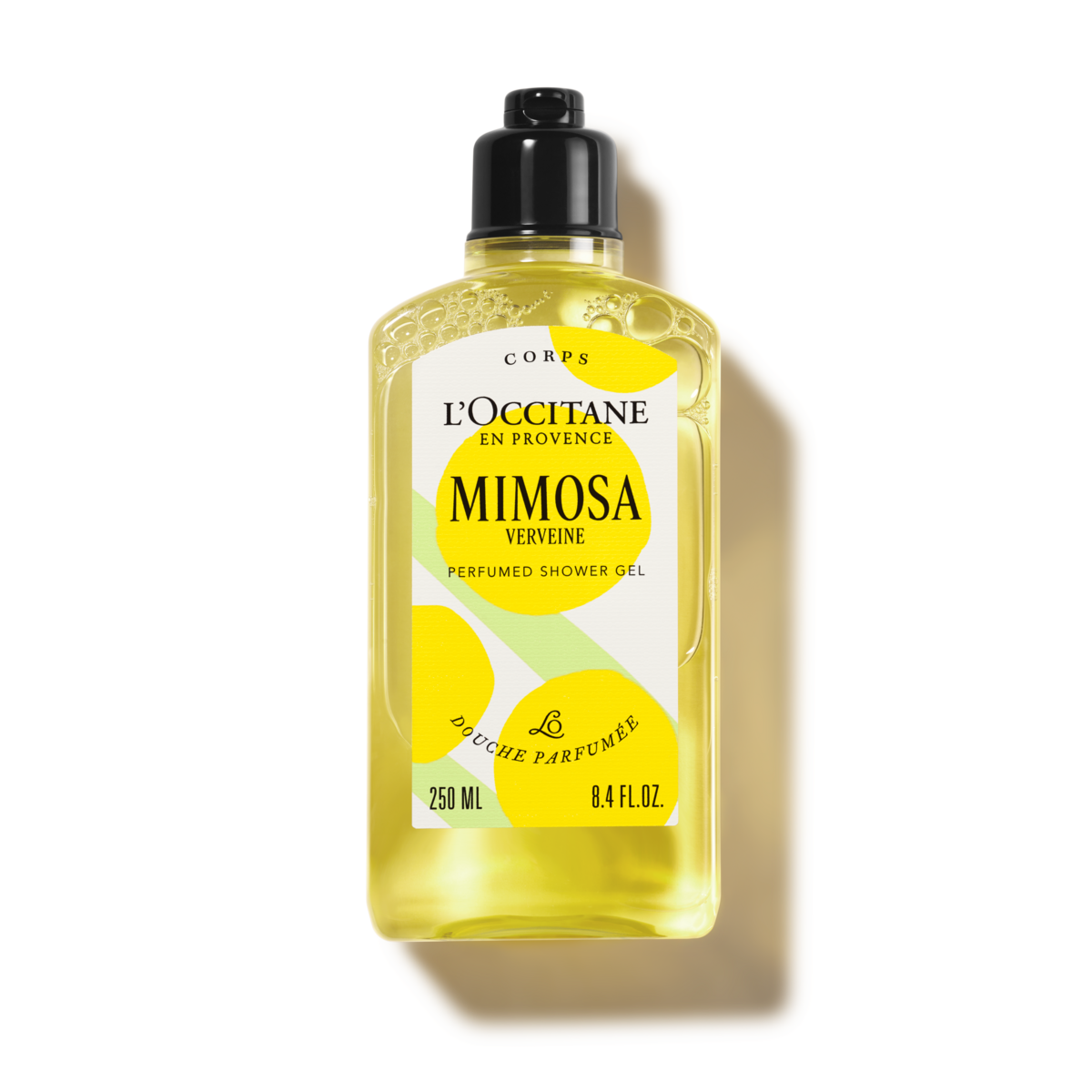 Mimosa Verveine perfumed shower gel