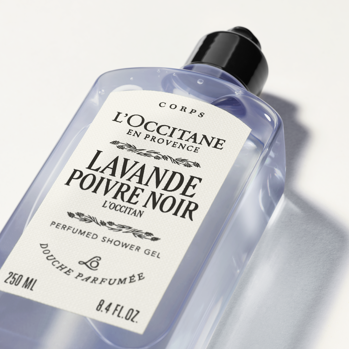Lavande Poivre Noir perfumed shower gel