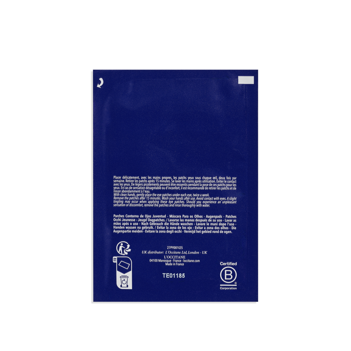 IMMORTELLE PRECIEUSE EYE PATCHES
