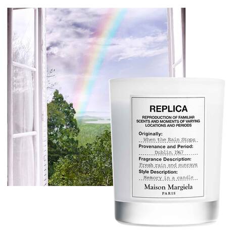 Replica When the Rain Stops Candle - BEAUTYBERRRY