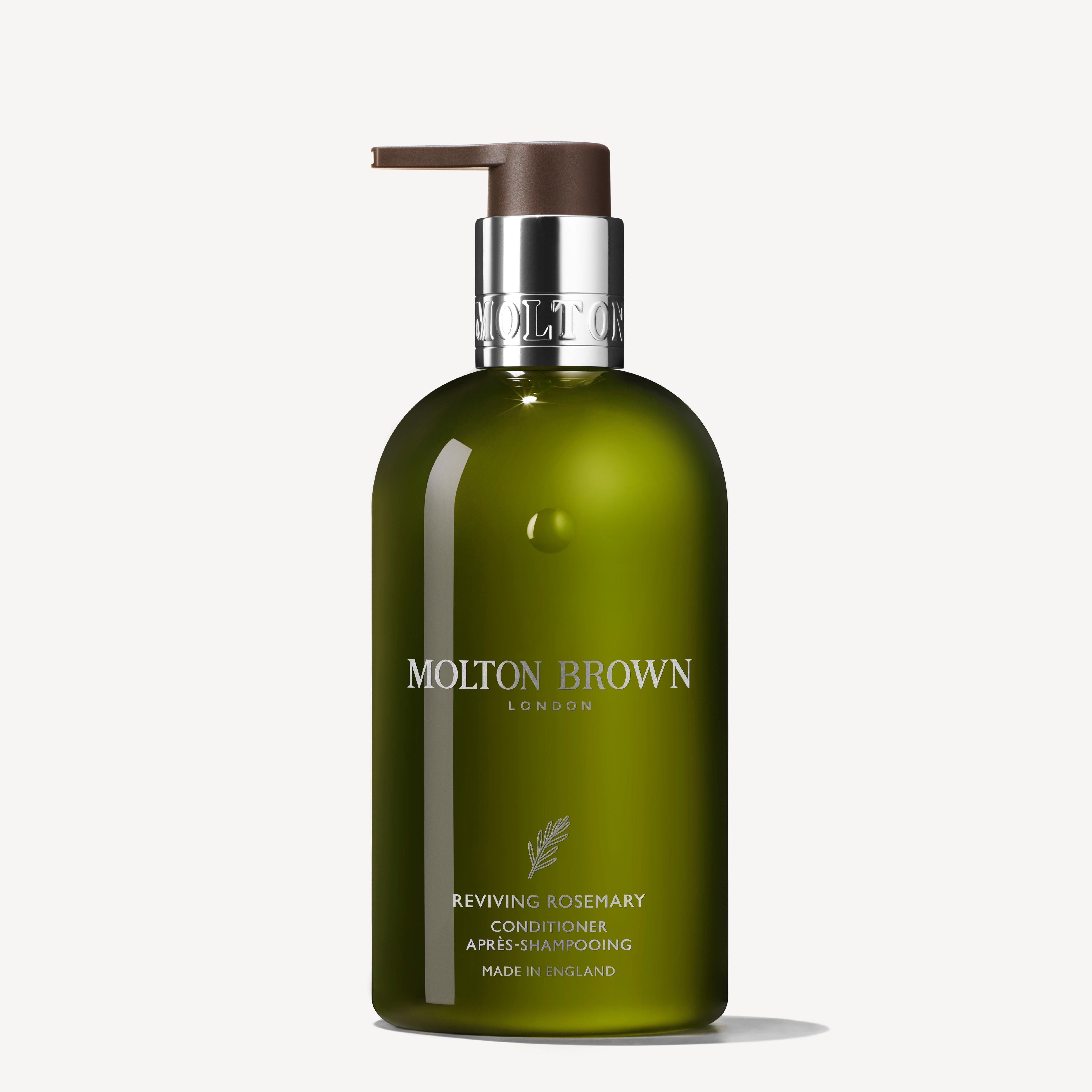 A MoltonBrown Cyprus gift card featuring a black and green design reads “Molton Brown London” on the left with a logo and displays a colorful striped bottle on the right. Redeemable online, its valid for 6 months, offering a perfect thoughtful gesture.
